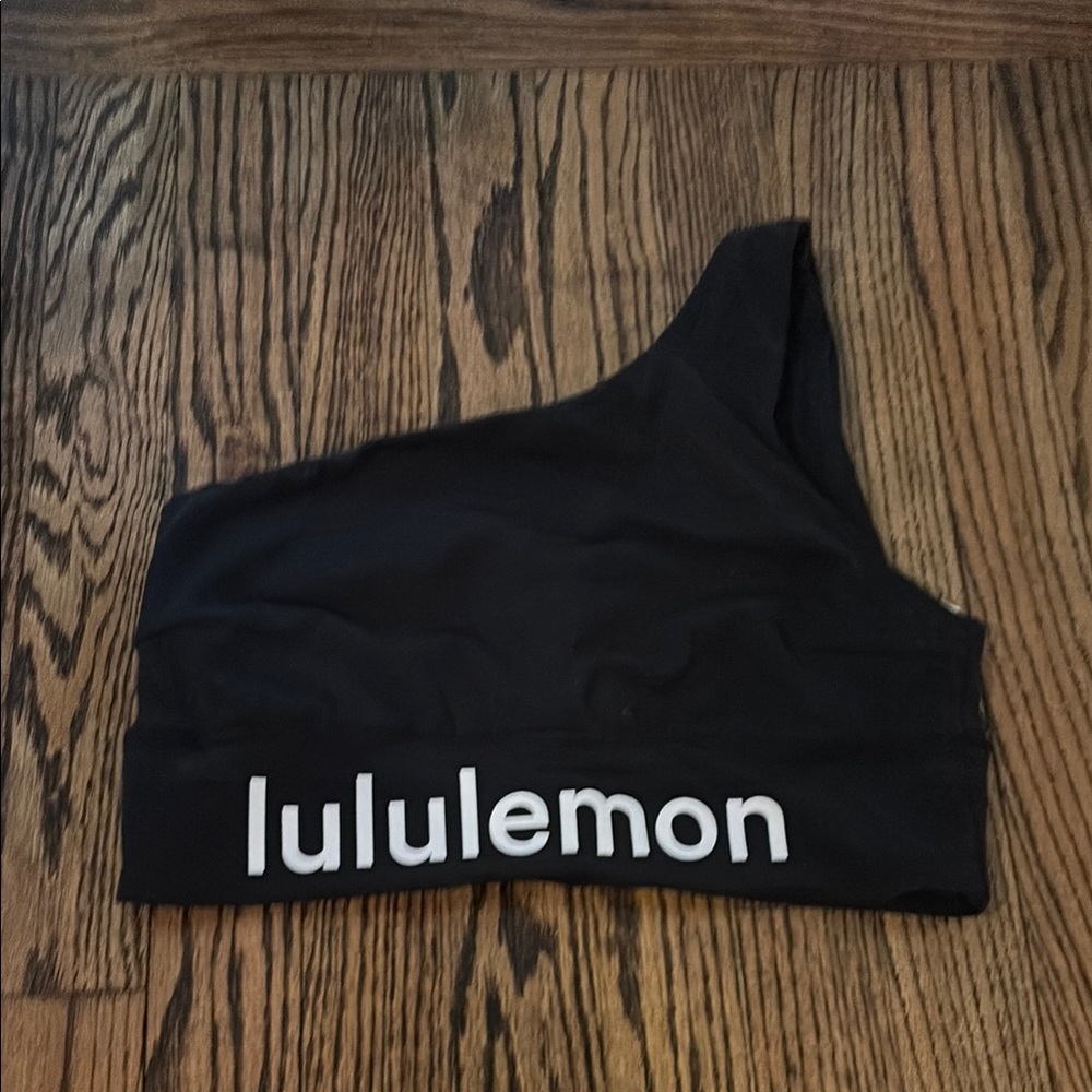 Lululemon Black One-Shoulder Bra